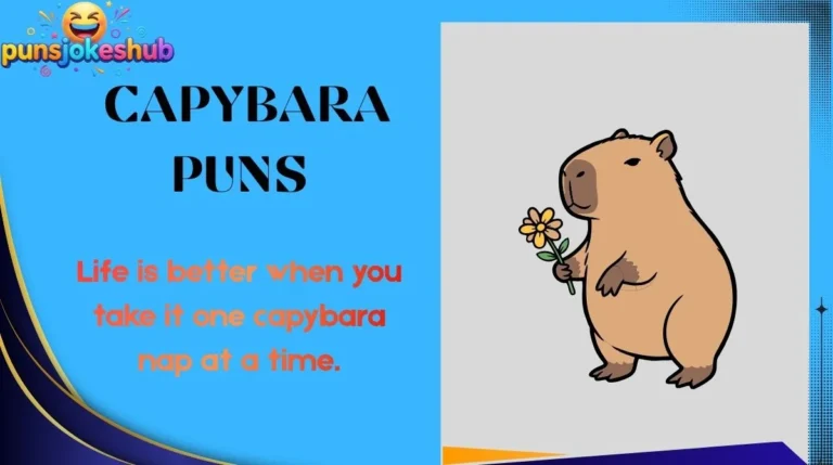 Capybara Puns