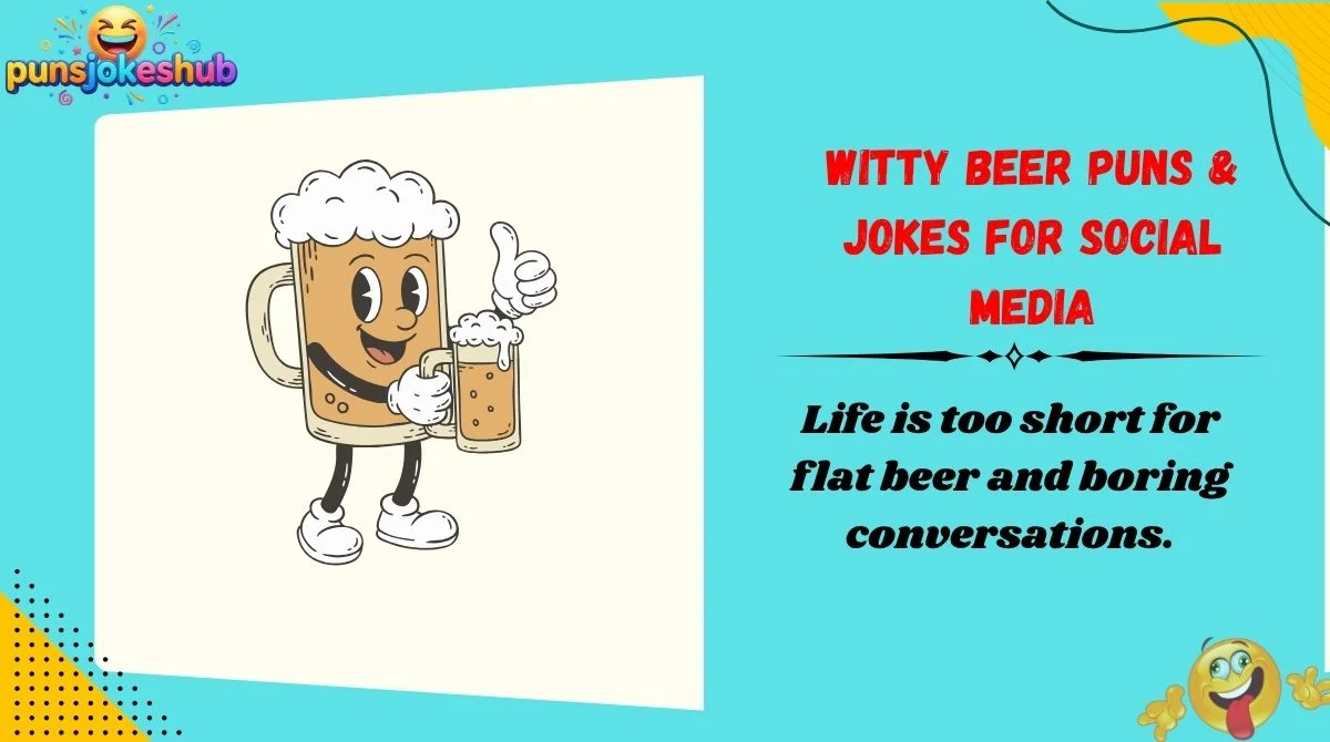 witty-beer-puns-and-jokes-for-social-media Witty Beer Puns & Jokes for Social Media