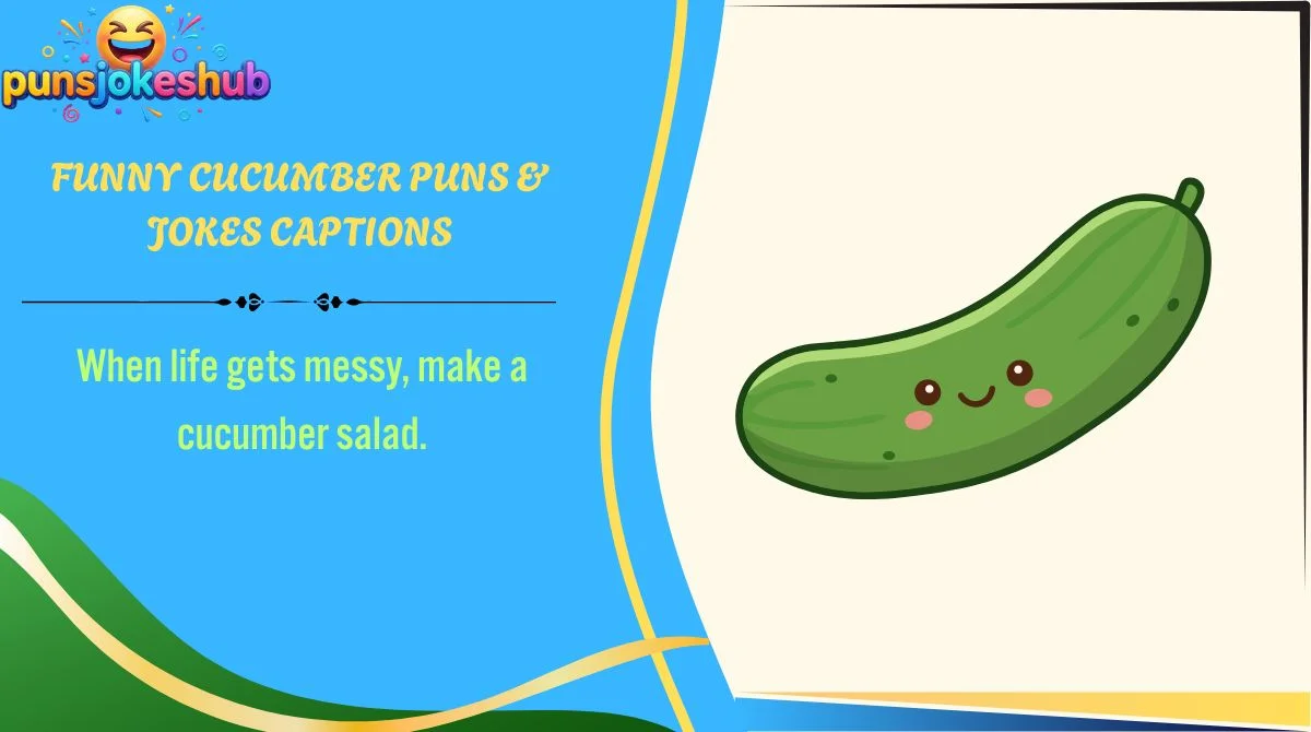 funny-cucumber-puns-and-jokes-captions Funny Cucumber Puns & Jokes Captions