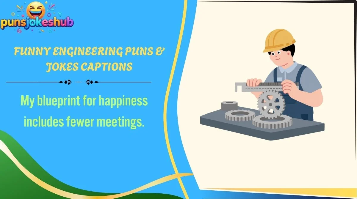 Funny Engineering Puns & Jokes Captions