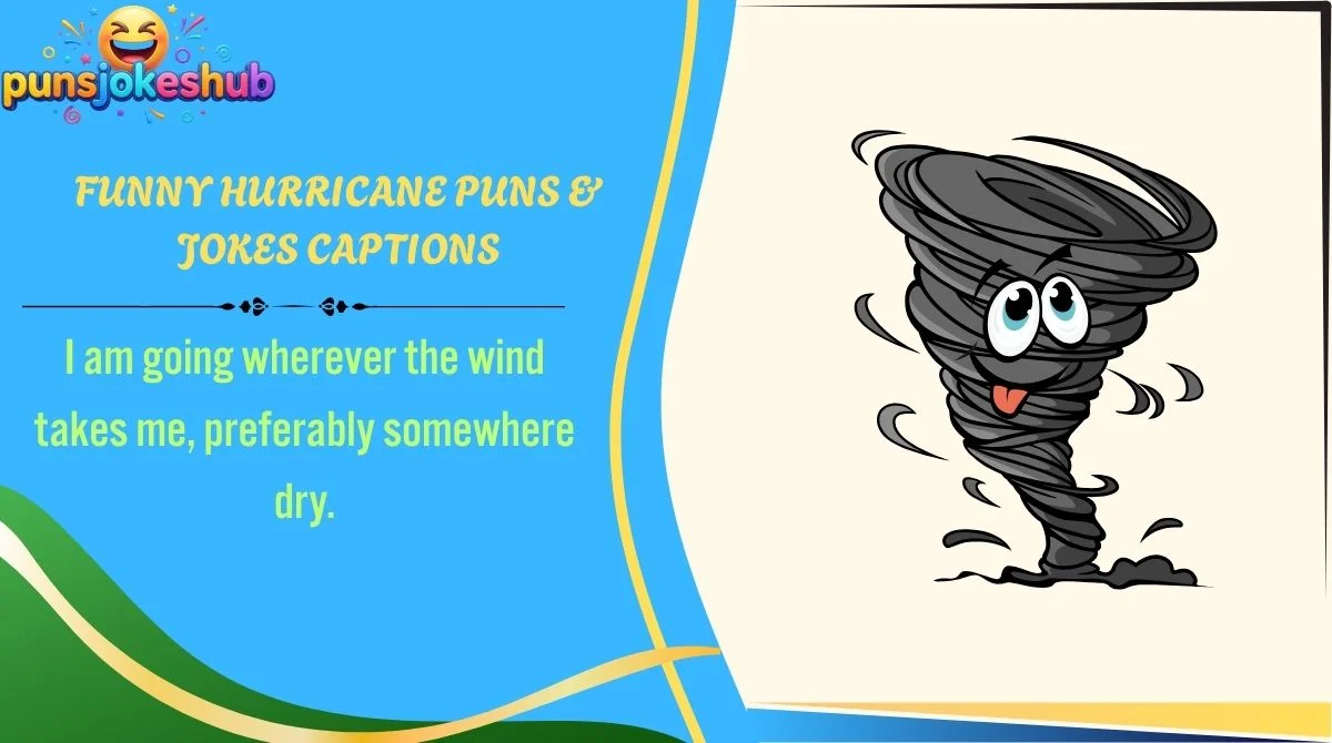 Funny Hurricane Puns & Jokes Captions