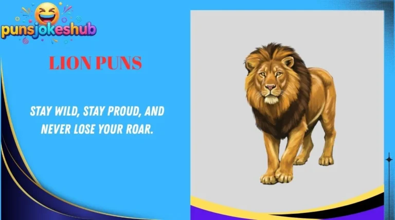 Lion Puns