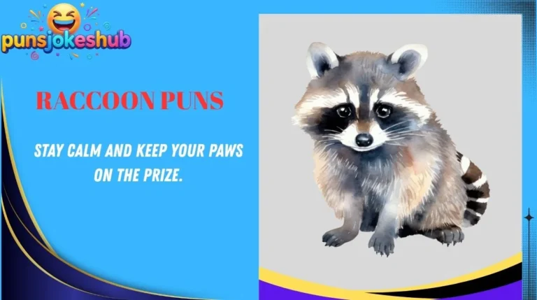 Raccoon Puns