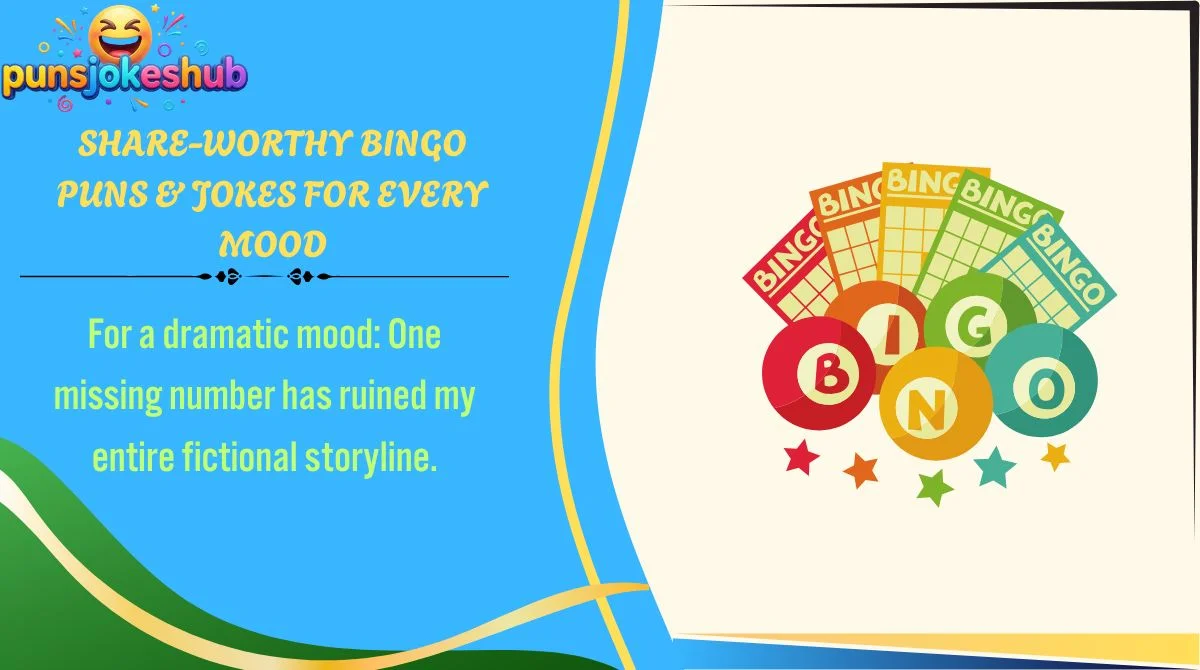 Share-Worthy Bingo Puns & Jokes for Every Mood