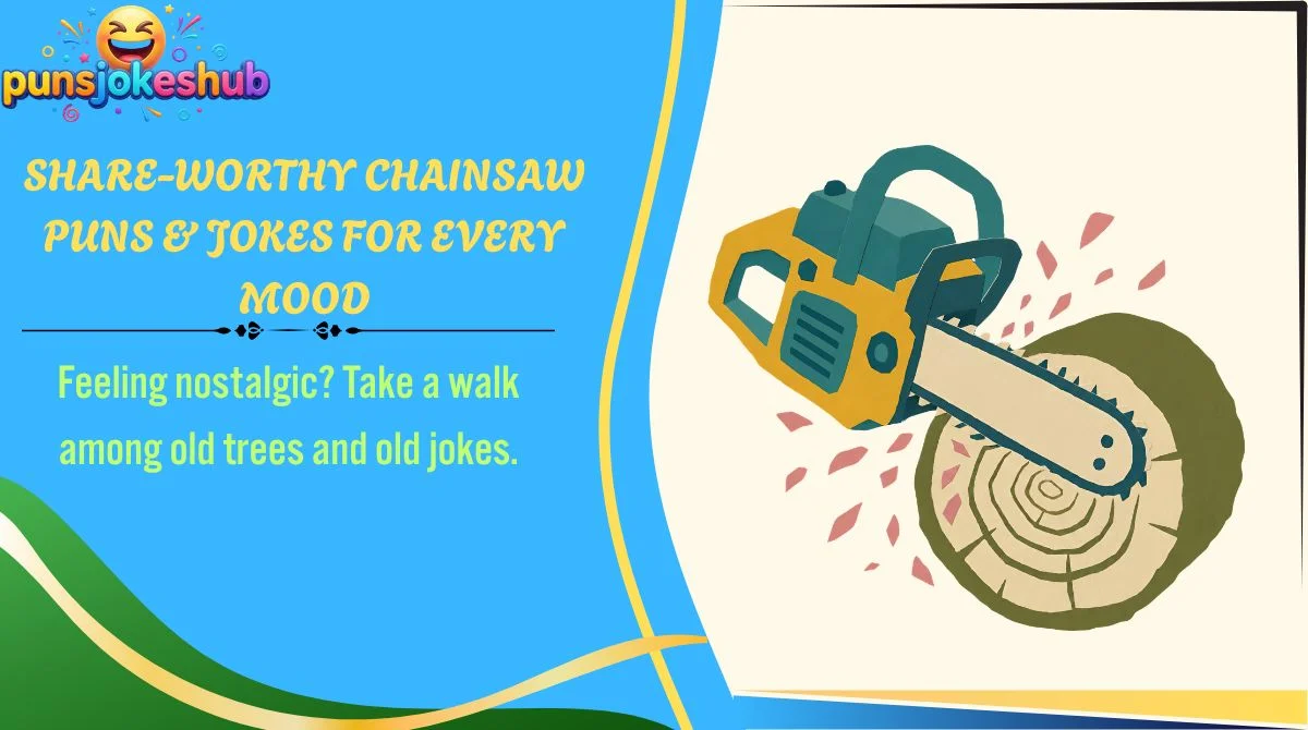 Share-Worthy Chainsaw Puns & Jokes for Every Mood