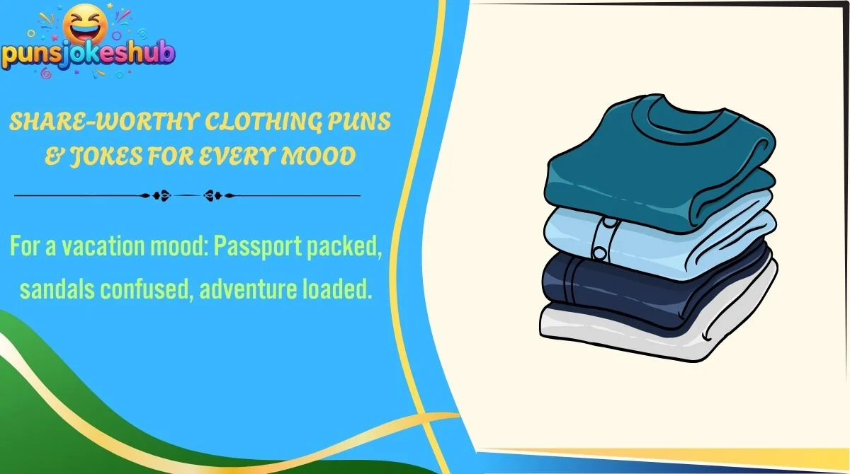 Share-Worthy Clothing Puns & Jokes for Every Mood