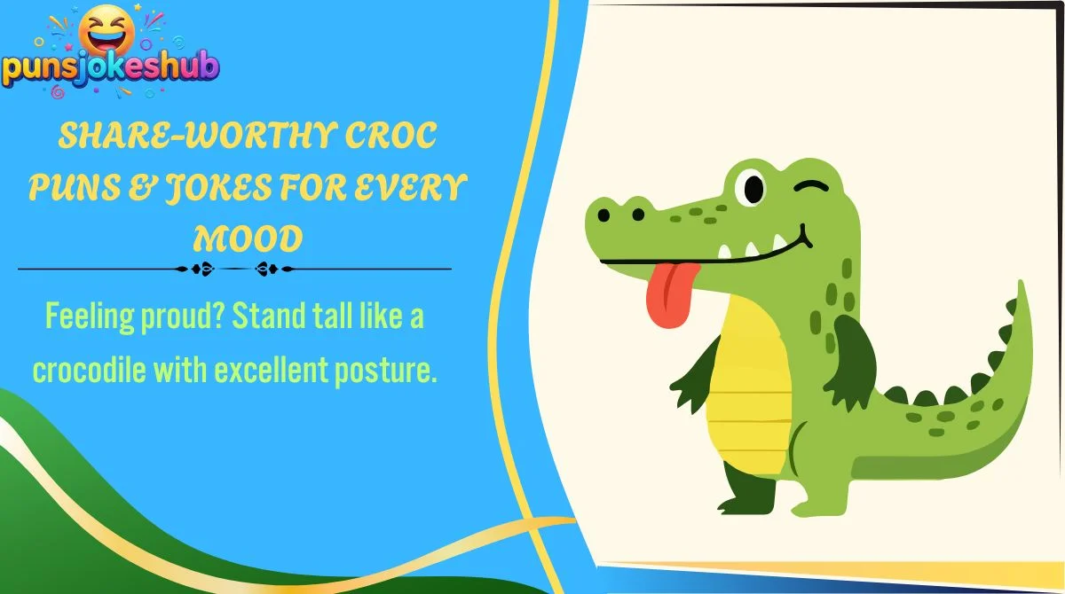 share-worthy-croc-puns-and-jokes-for-every-mood Share-Worthy Croc Puns & Jokes for Every Mood
