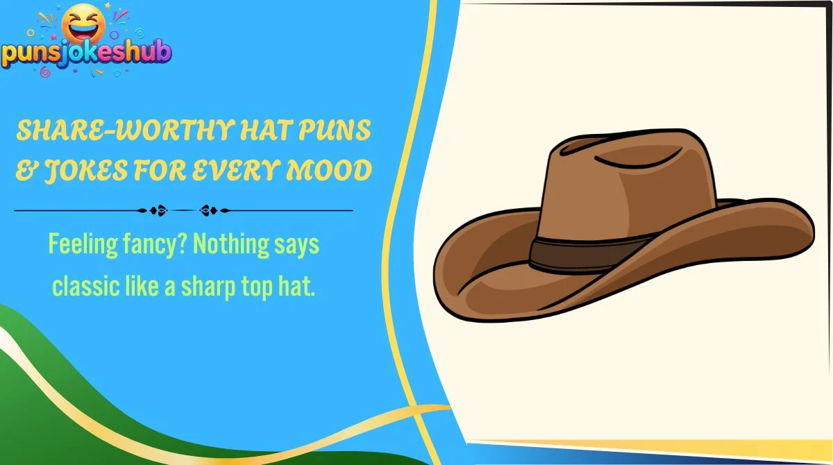 Share-Worthy Hat Puns & Jokes for Every Mood