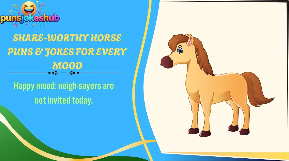 Share-Worthy Horse Puns & Jokes for Every Mood
