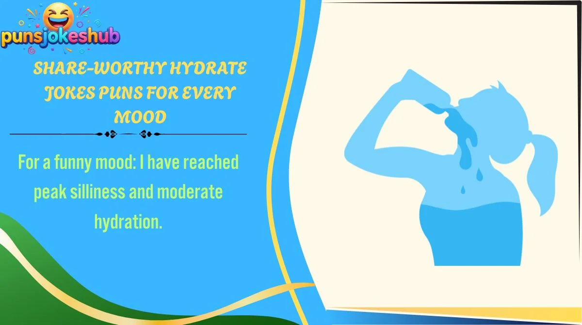 Share-Worthy Hydrate Jokes Puns for Every Mood