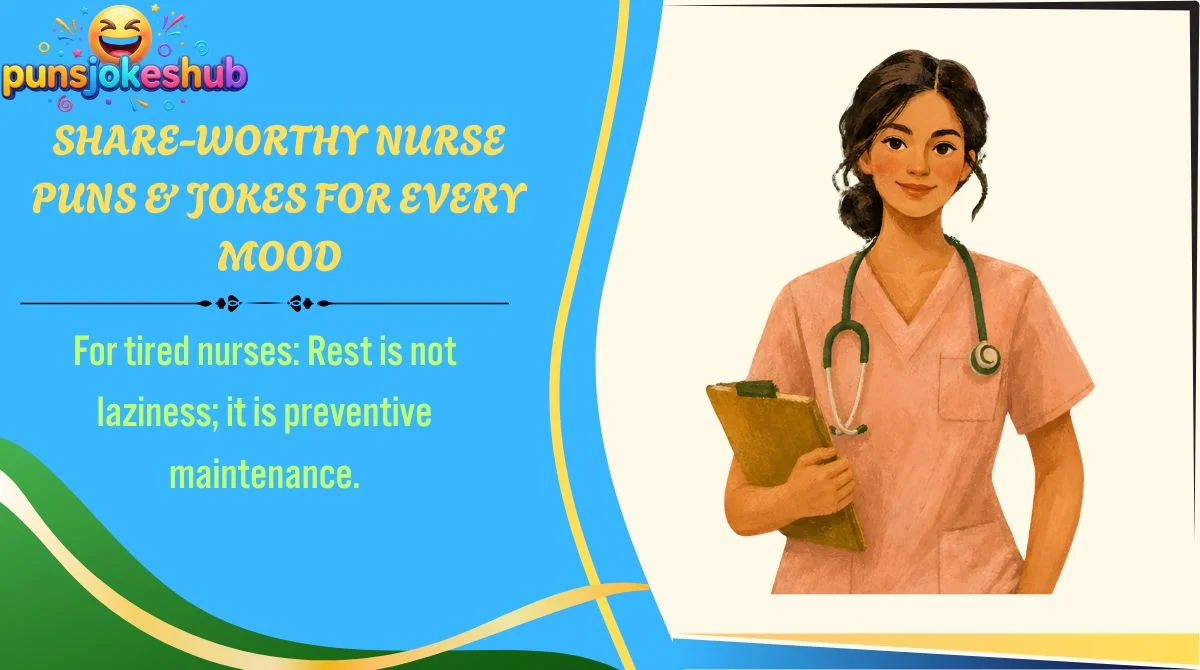 share-worthy-nurse-puns-and-jokes-for-every-mood Share-Worthy Nurse Puns & Jokes for Every Mood