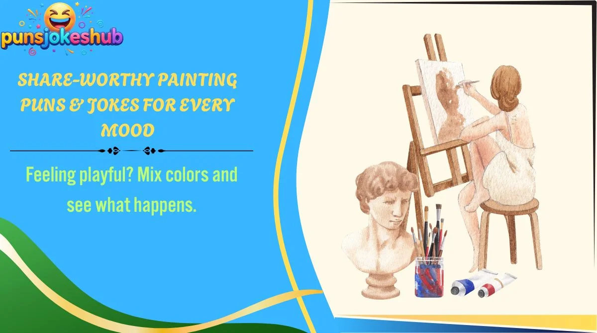 Share-Worthy Painting Puns & Jokes for Every Mood