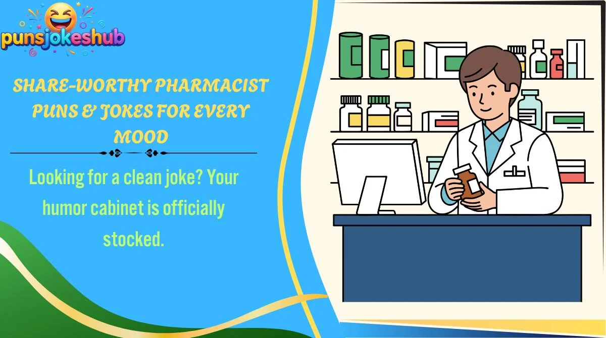 Share-Worthy Pharmacist Puns & Jokes for Every Mood