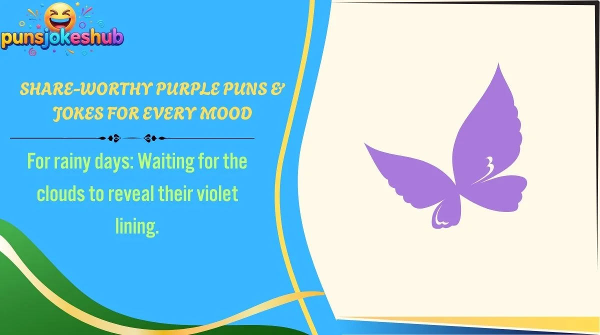 Share-Worthy Purple Puns & Jokes for Every Mood
