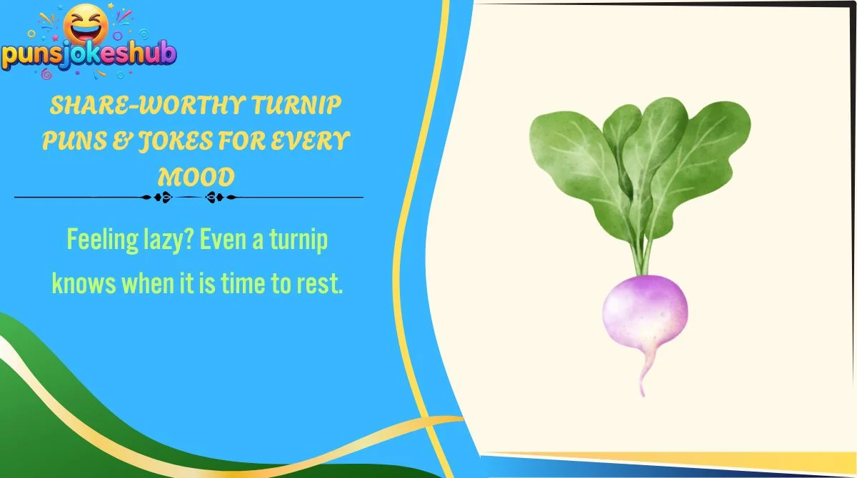 Share-Worthy Turnip Puns & Jokes for Every Mood