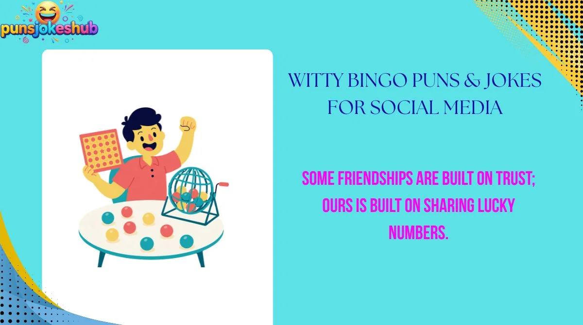 Witty Bingo Puns & Jokes for Social Media