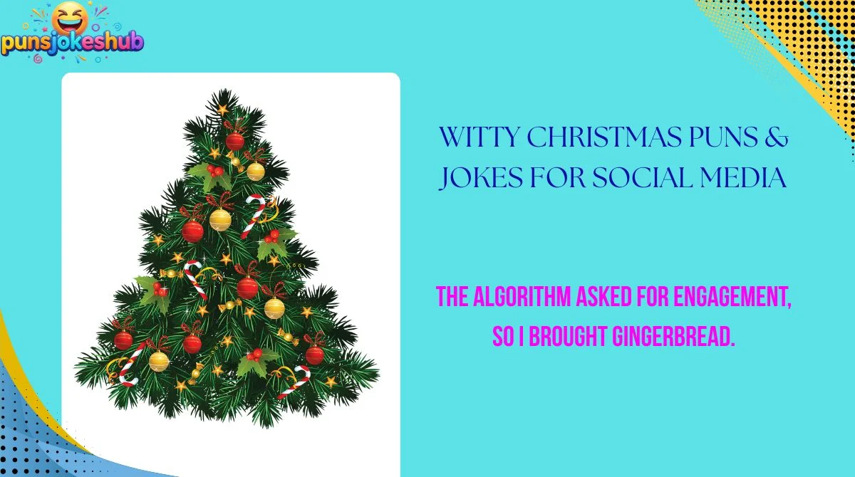 Witty Christmas Puns & Jokes for Social Media