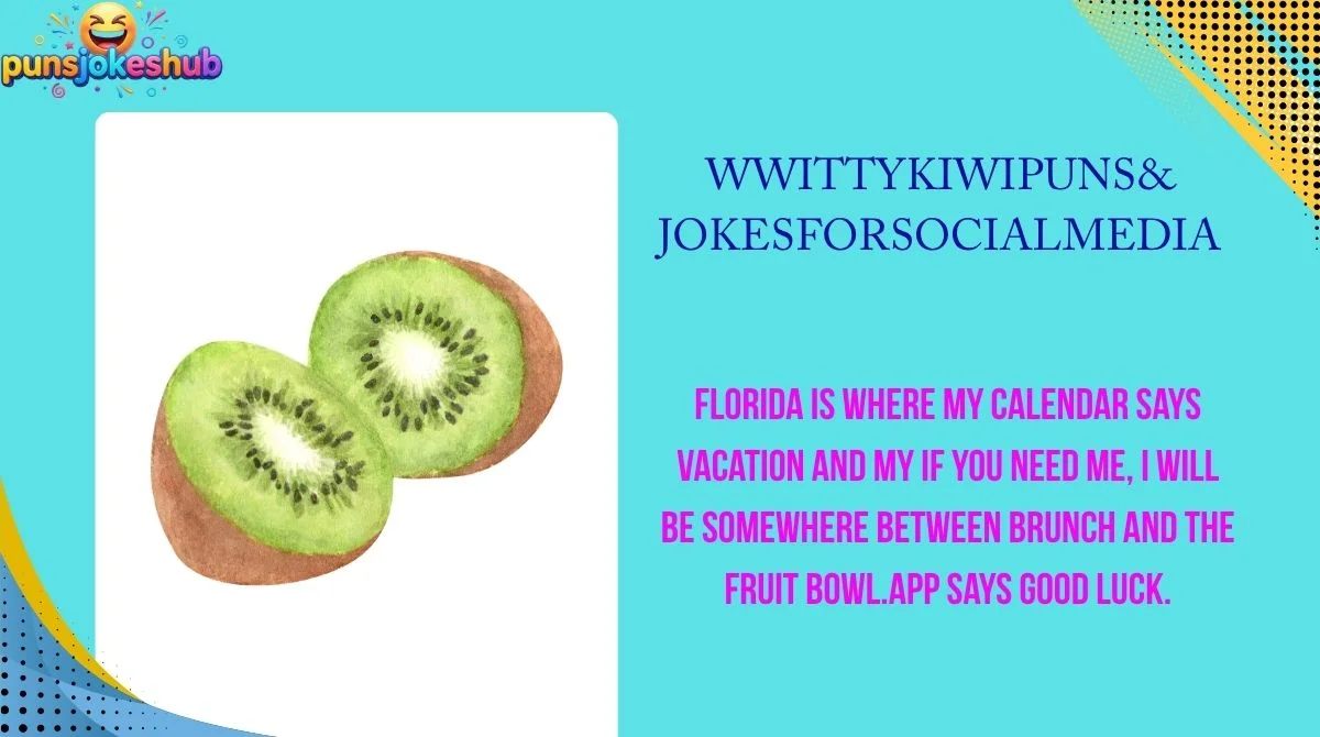 Witty Kiwi Puns & Jokes for Social Media
