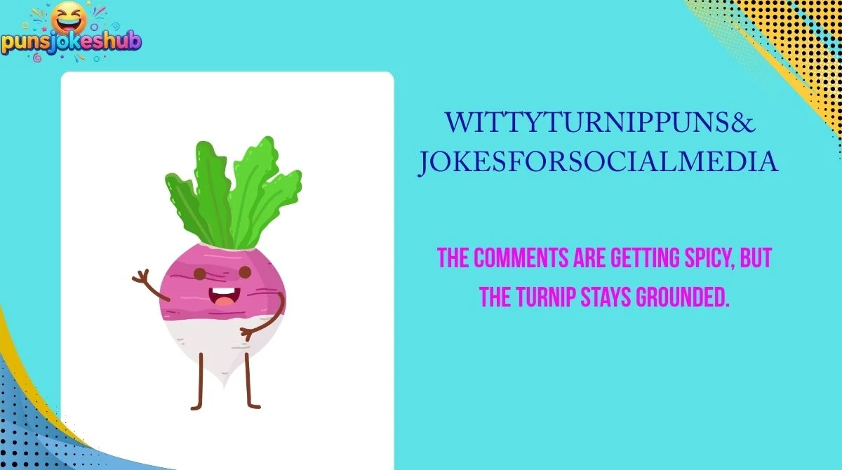 Witty Turnip Puns & Jokes for Social Media